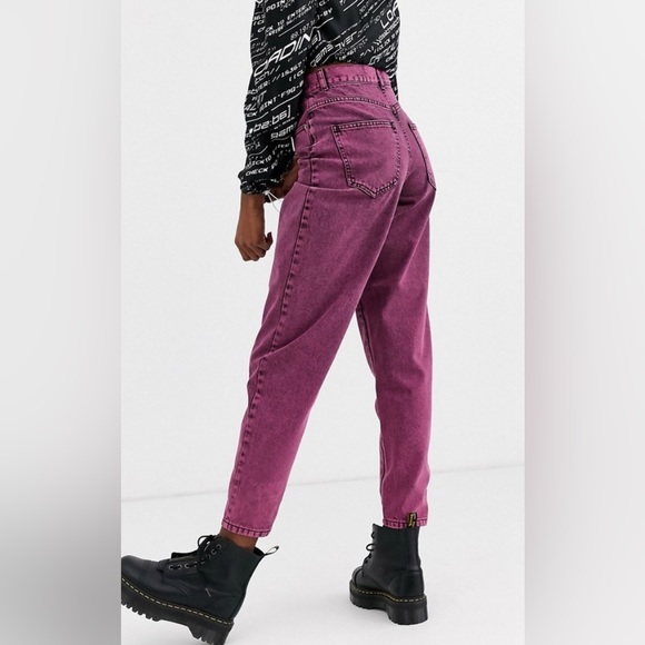 NWT ASOS Pink Acid Wash Jeans. 28 - Picture 2 of 10
